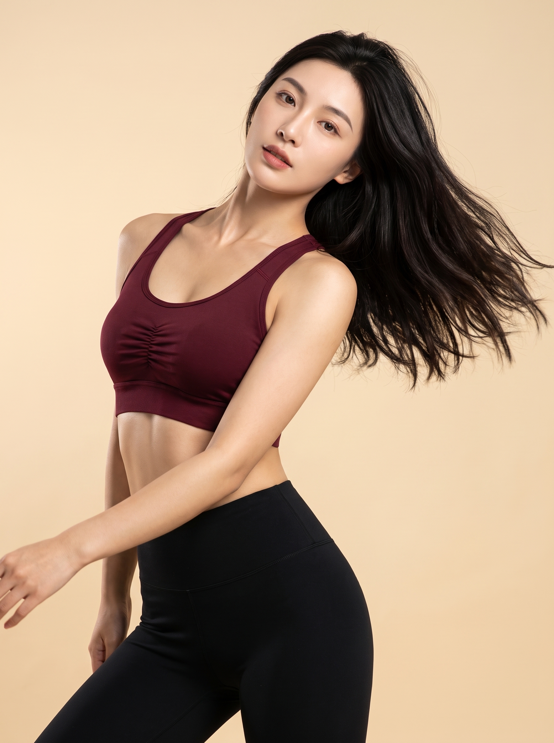 CPL Activewear dikenakan model